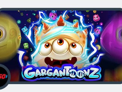 GARGANTOONZ — Гигантские пришельцы от Play'n GO на сетке 8×8 с кластерными респинами